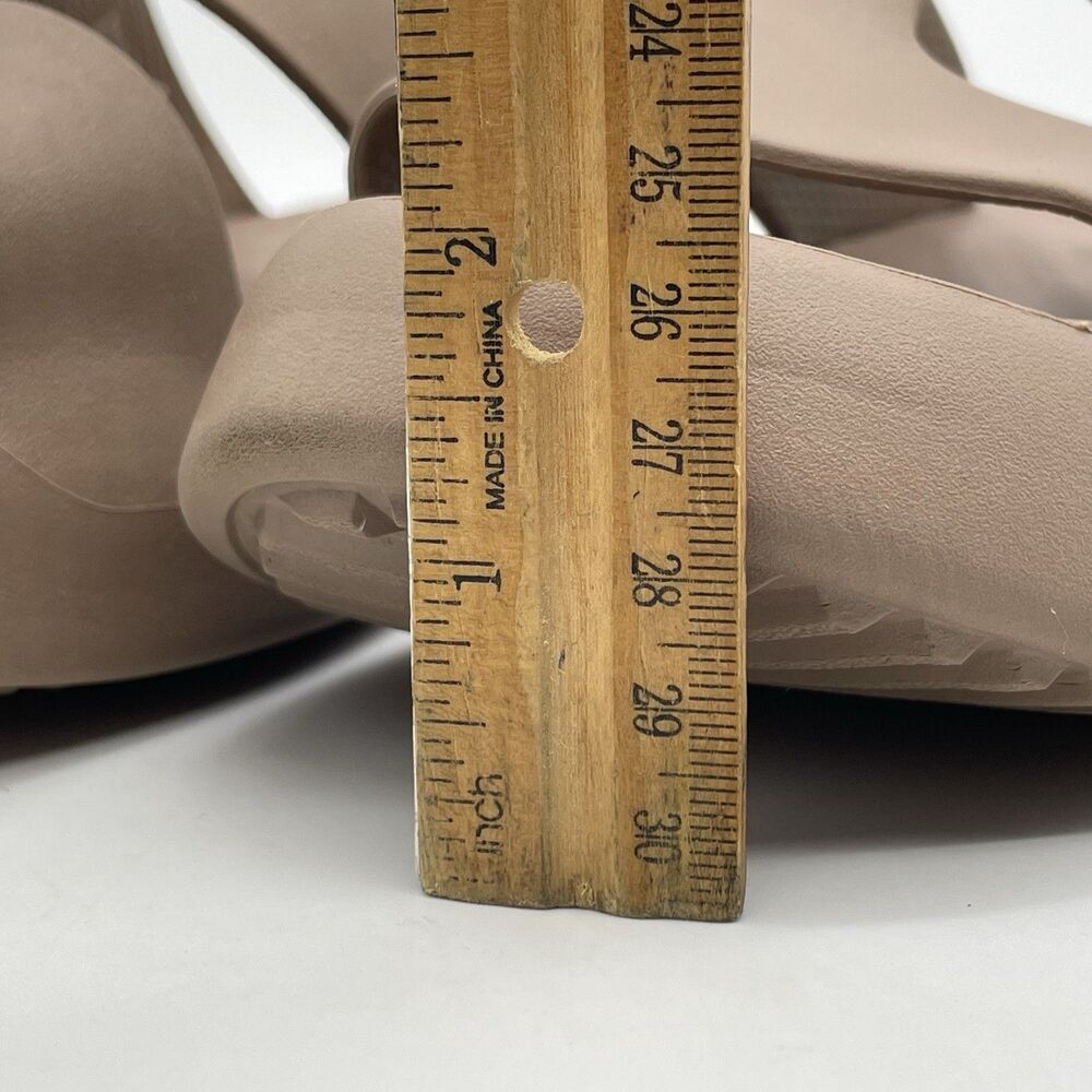 Crocs Getaway Platform H-Strap Sandals Women's 6 Taupe Casual Open Toe Comfort - Picture 12 of 16
